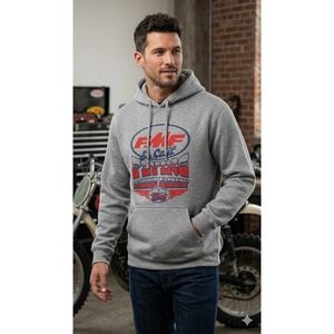 FMF Racing Hoodie Mens Medium Gray 50 Years So Cal‎ Flying Machine Factory SoCal